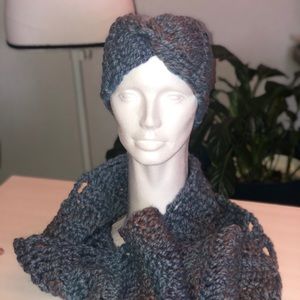 INFINITY SCARF AND HEADBAND